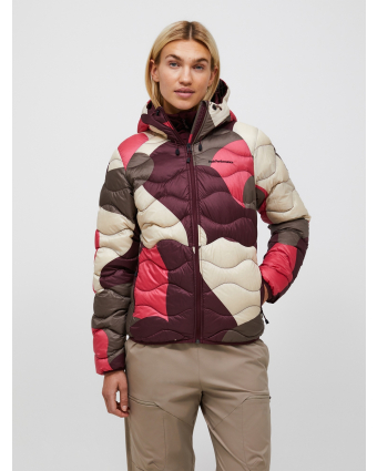 Peak Performance Helium AOP Down Hood Jacket Women