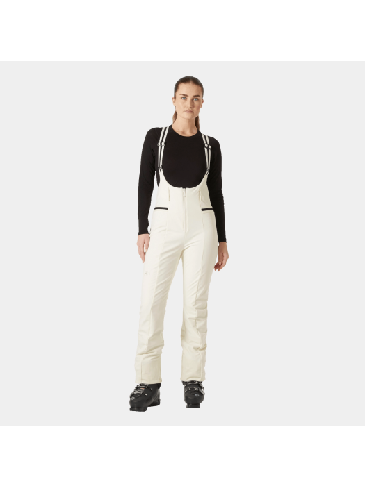 Women Avanti Softshell Bib Pants Snow model Women Avanti Softshell Bib Pants Snow model