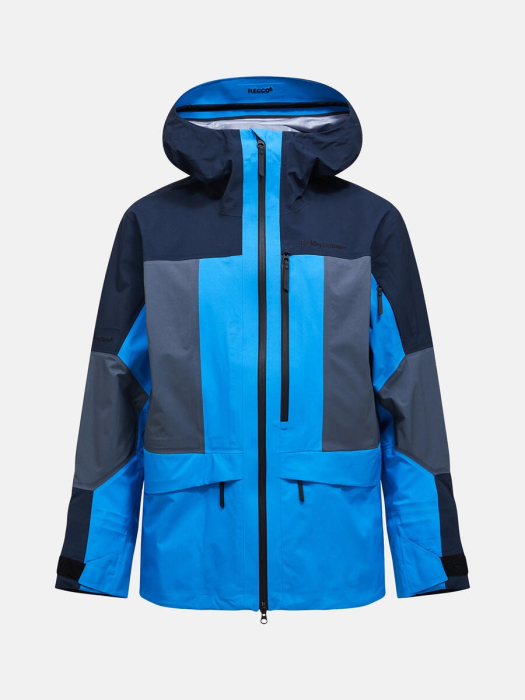 Peak Performance Gravity Gore-Tex 3L Shell Jacket Men AZURE ASCENT Peak Performance Gravity Gore-Tex 3L Shell Jacket Men AZURE ASCENT